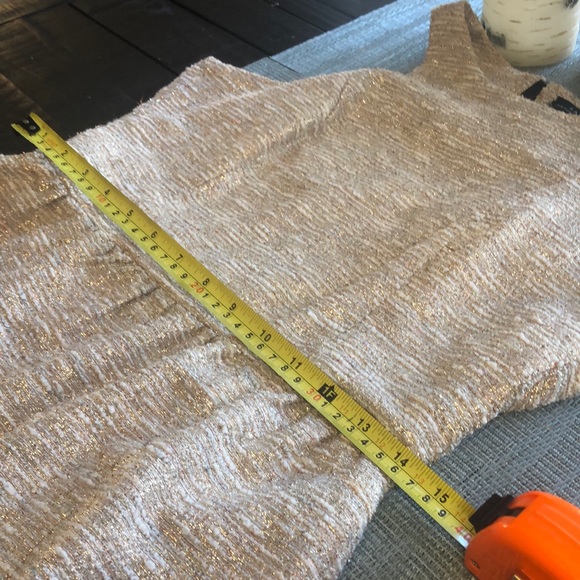 #9 ⚜️ Sparkly Metallic Retro Gold Mini Dress ⚜️ - Picture 15 of 17